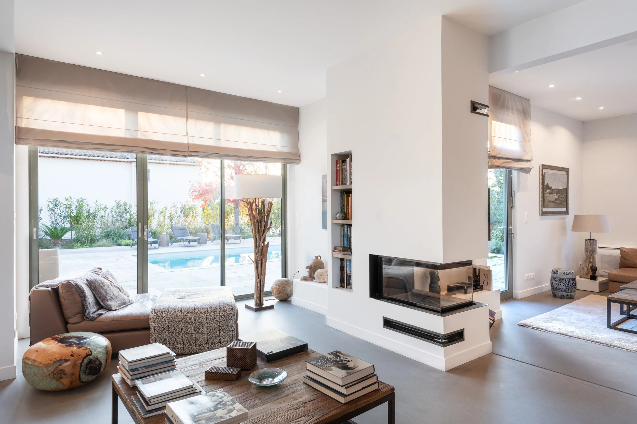 Architecture d'intérieur maison contemporaine Saint-Raphaël